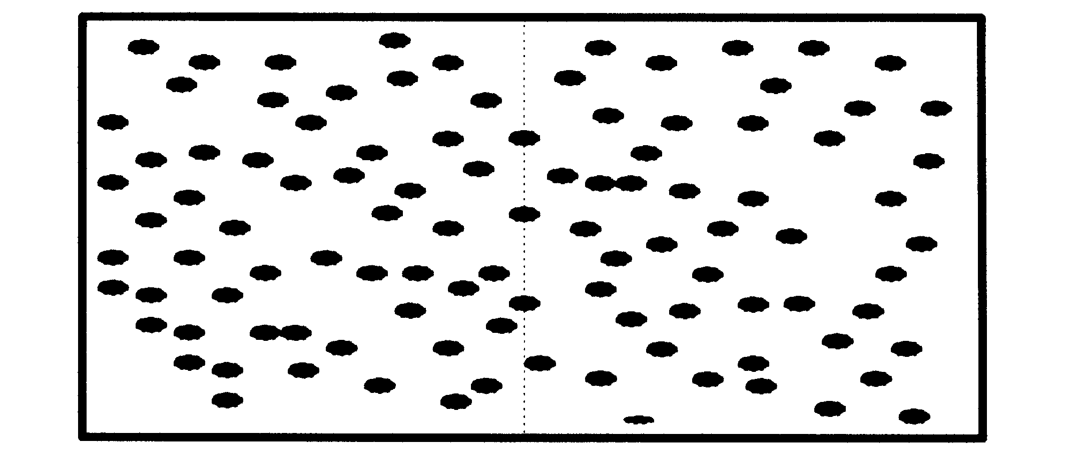 tennis court with too many footprints